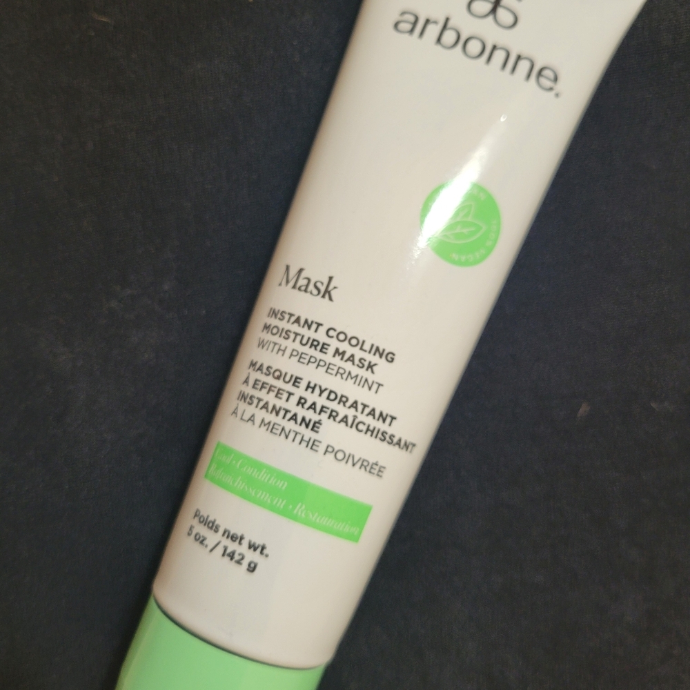 Arbonne Instant Cooling Mask with Pepperment